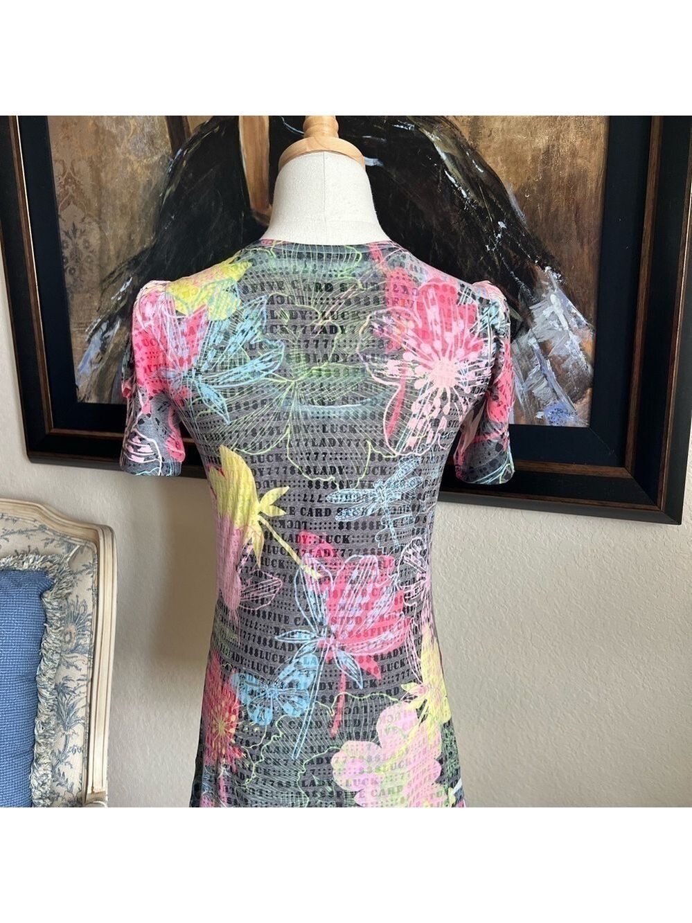 NWT Custo Barcelona Print Top Size S